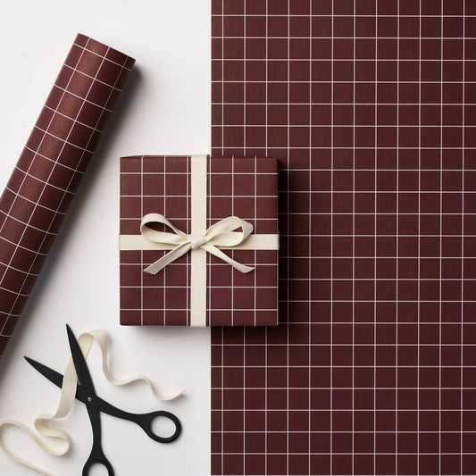 Gift Wrap | Russet Grid