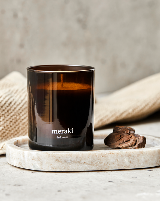 Meraki Candle | Dark Wood