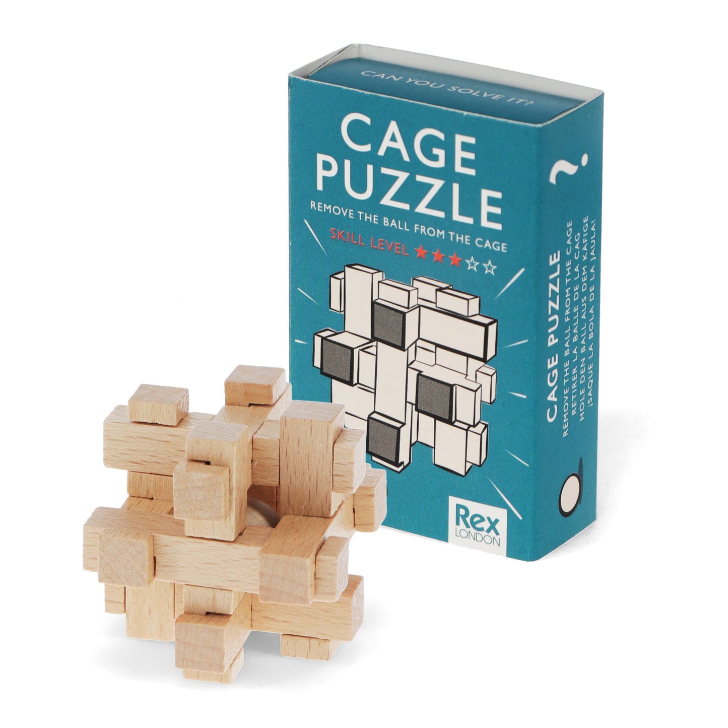 Mini wooden puzzles - Assorted