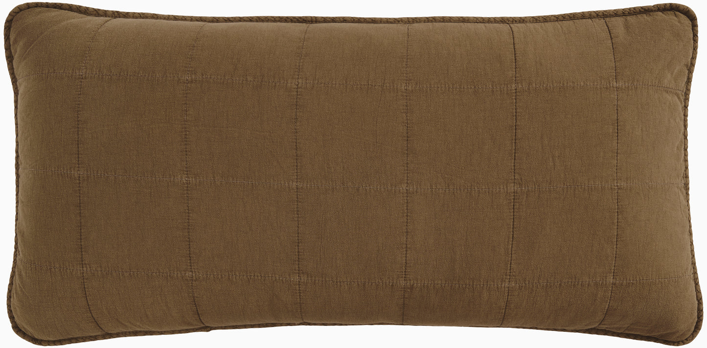Quilted Headboard Cushion | Truffle
