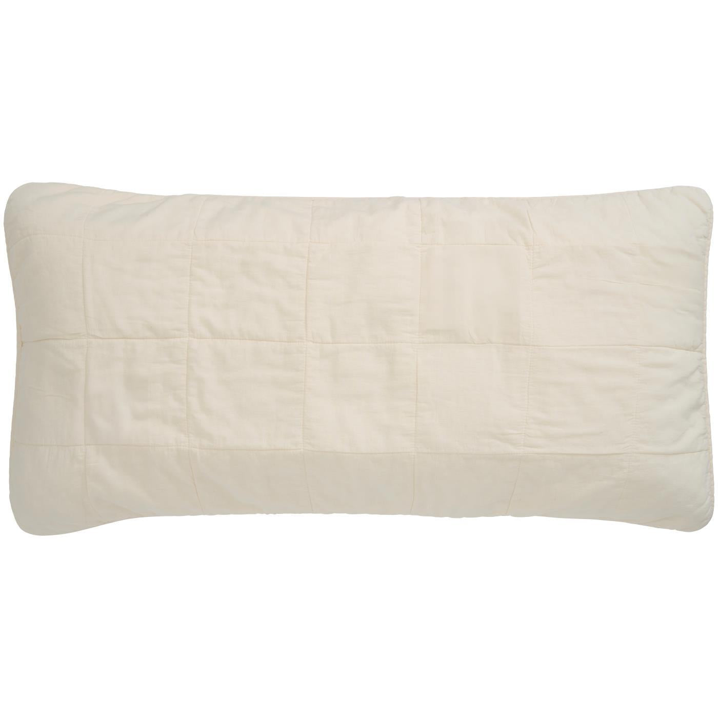 Quilted Headboard Cushion | Butter Cream