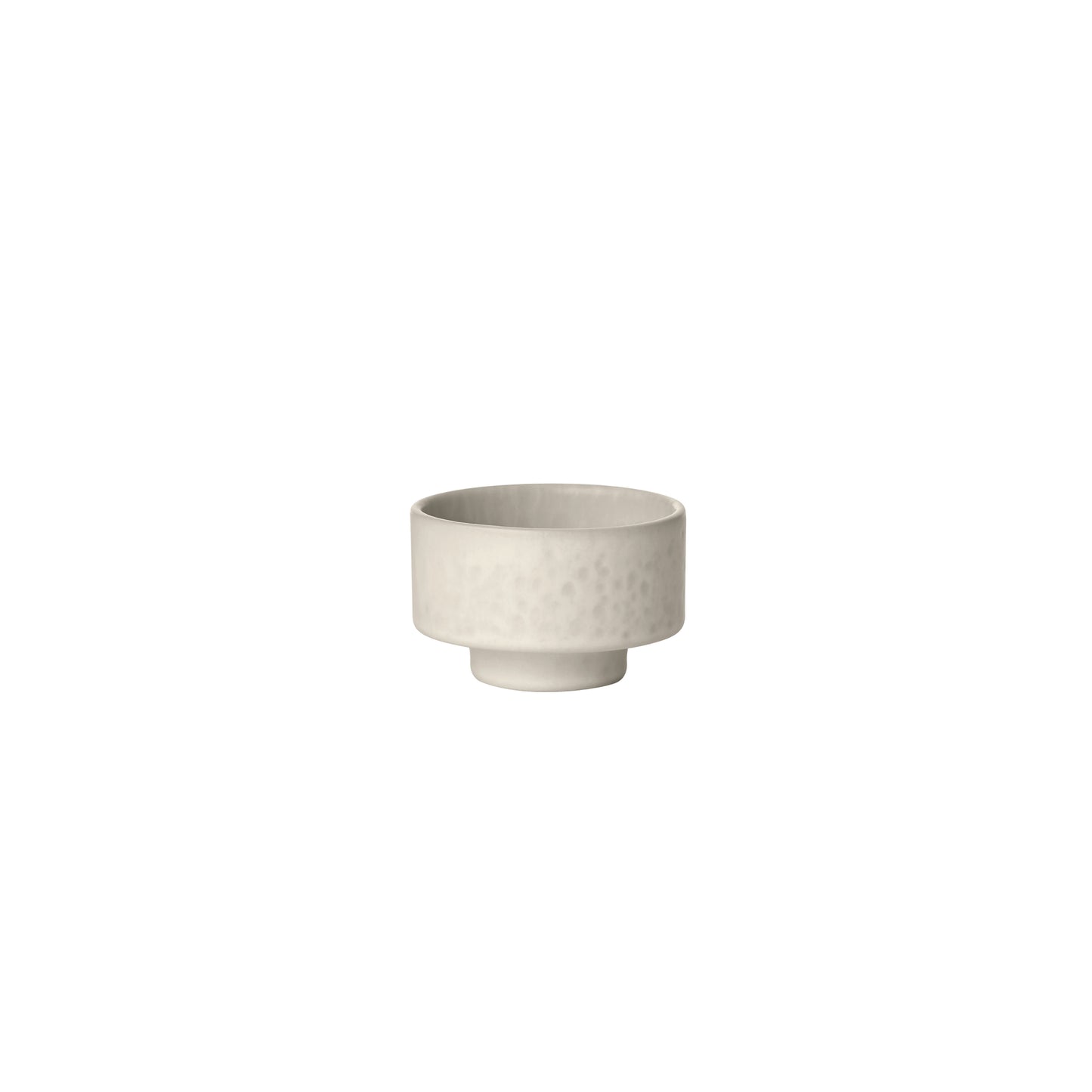 White ceramic bowl on a white background