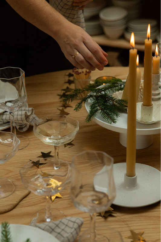 English Beeswax Candles | Long Standard 12hr