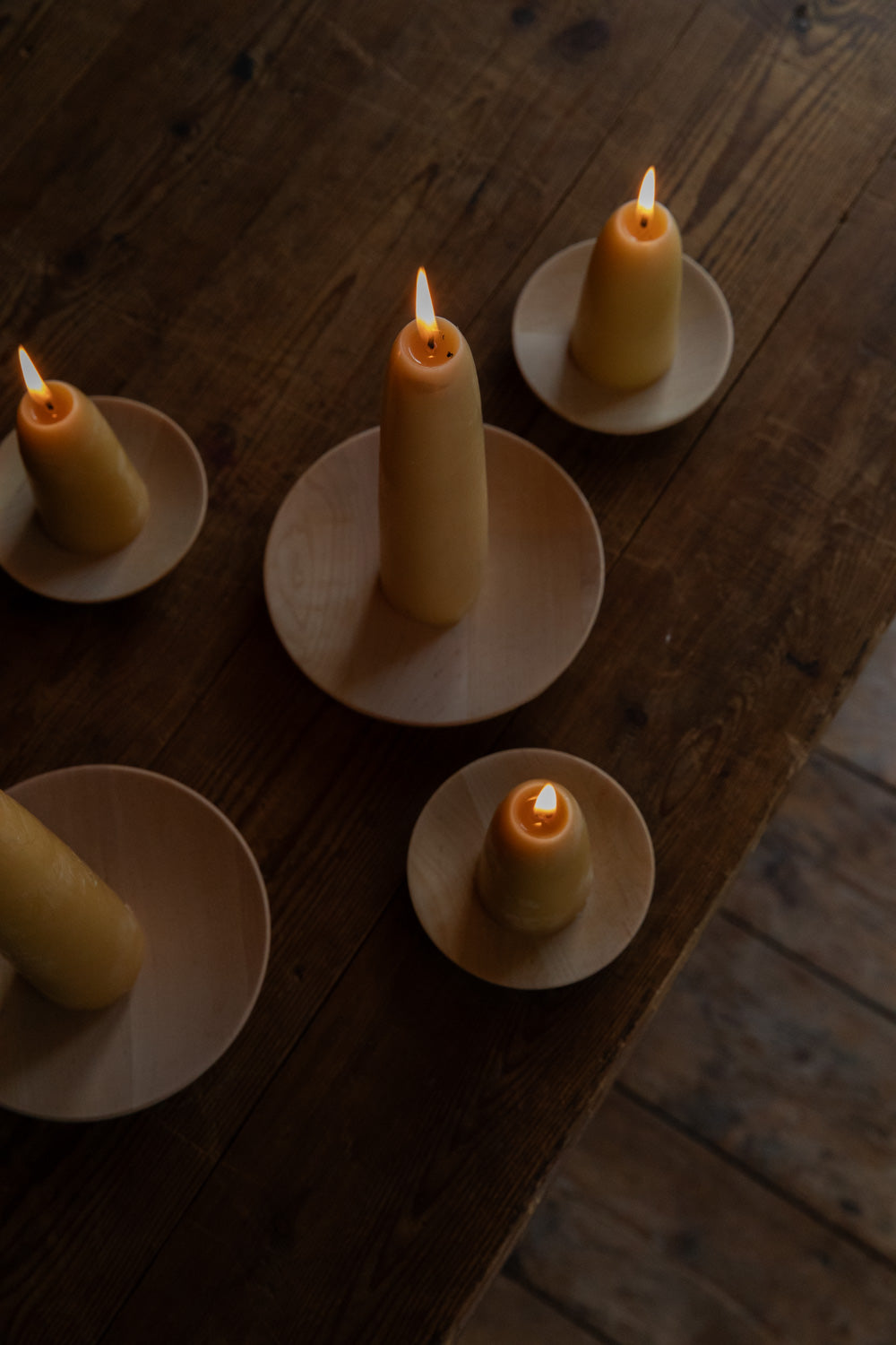 English Beeswax Candles | Stumpie 12hr