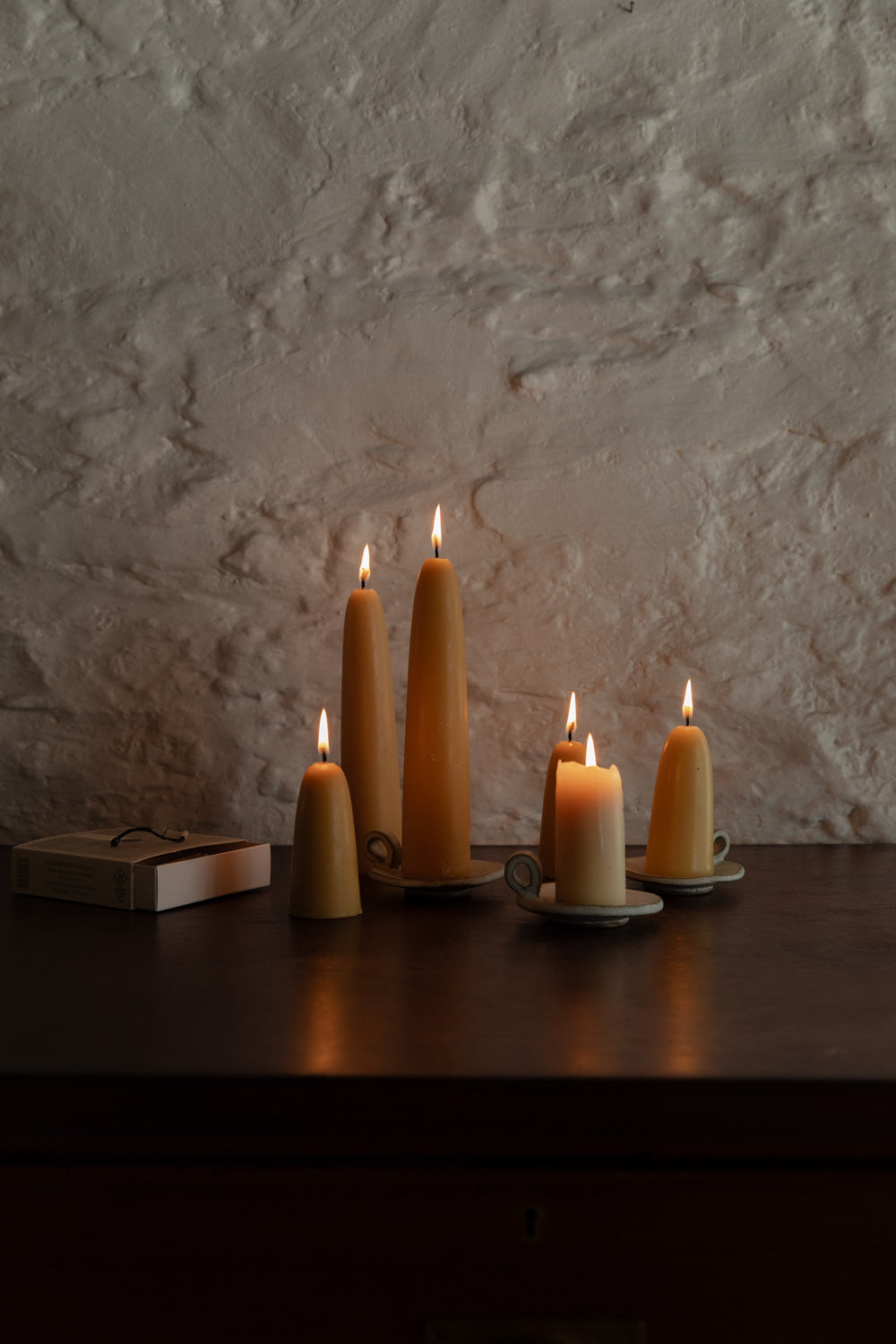 English Beeswax Candles | Stumpie 12hr