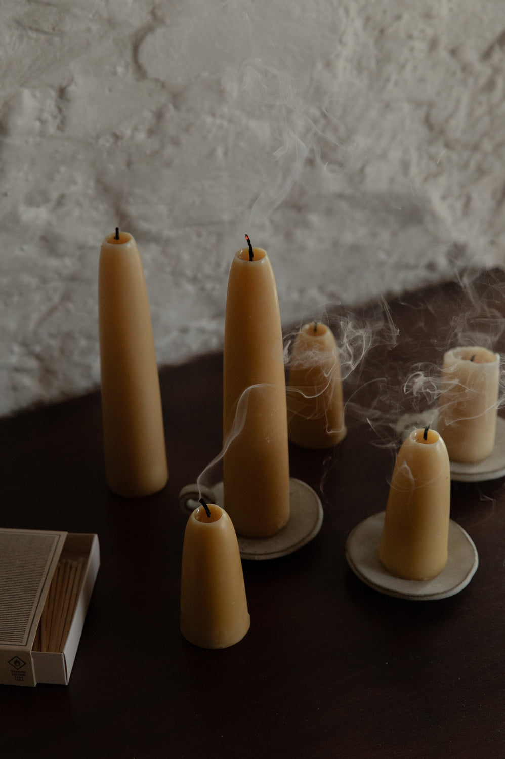 English Beeswax Candles | Stumpie 12hr