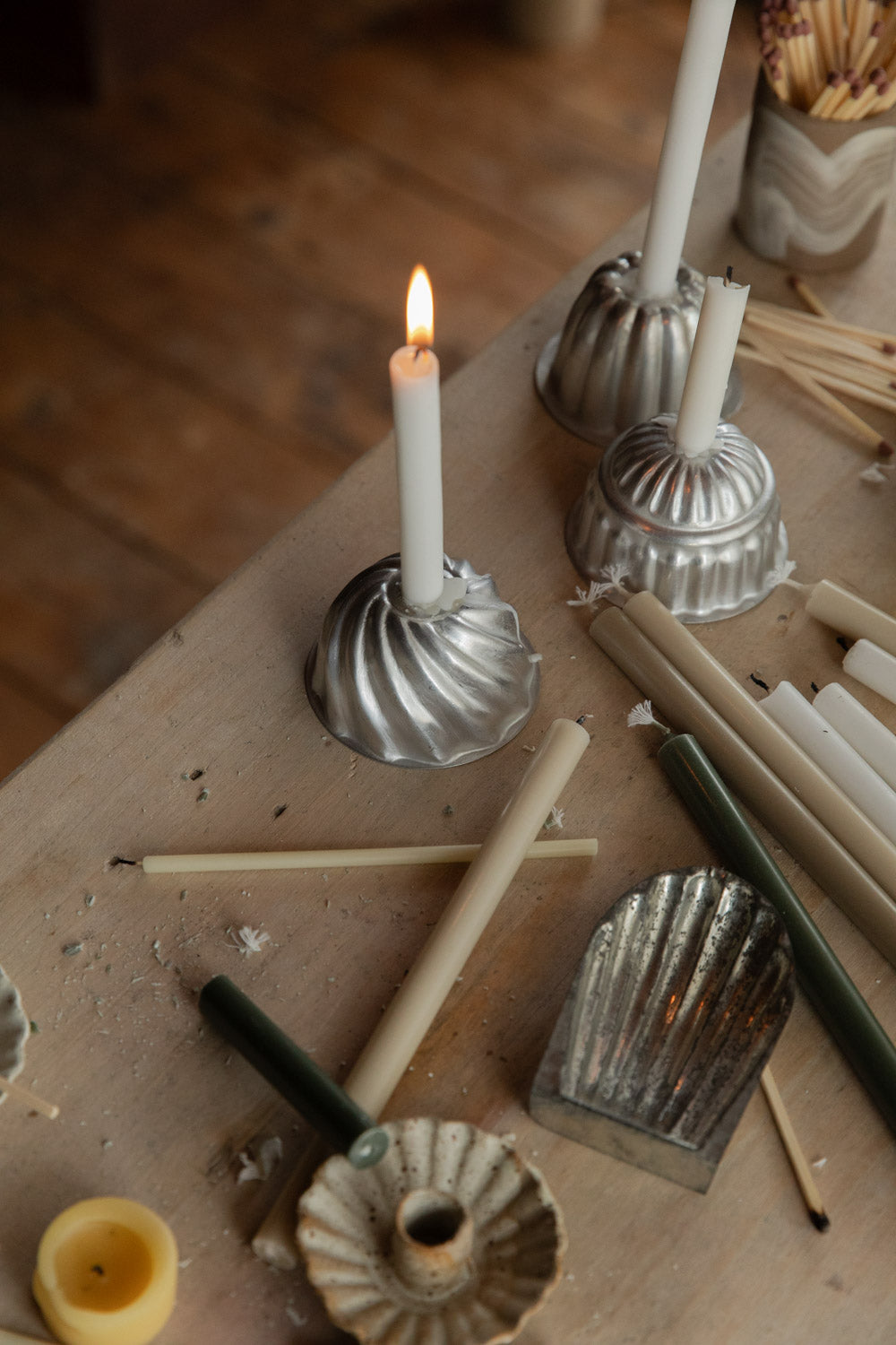 Nordic Taper Candle | various