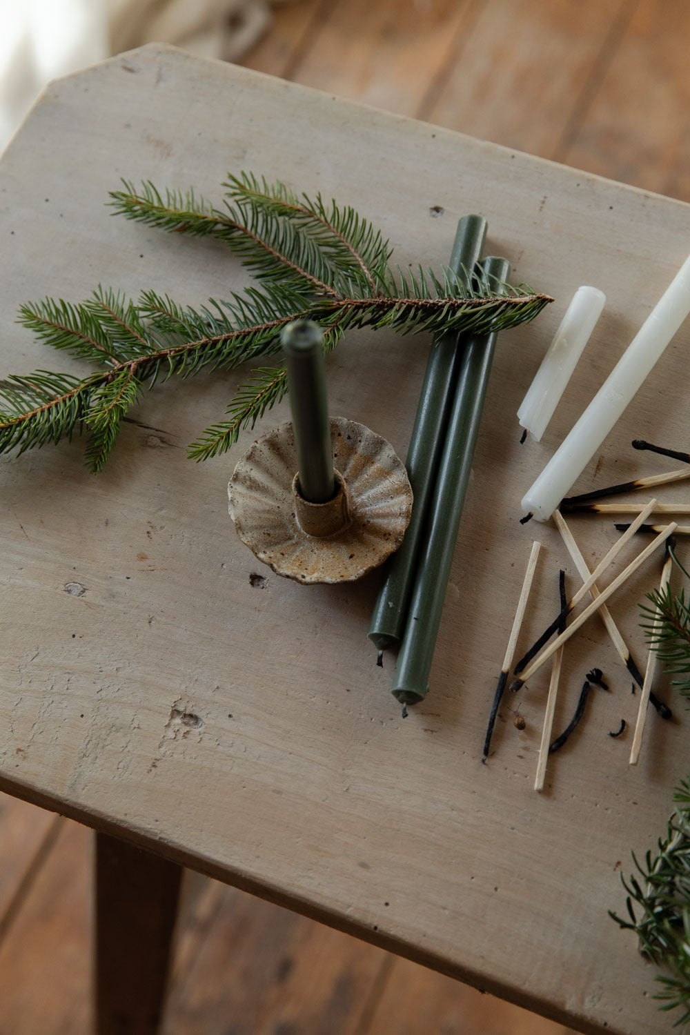 Nordic Taper Candle | various