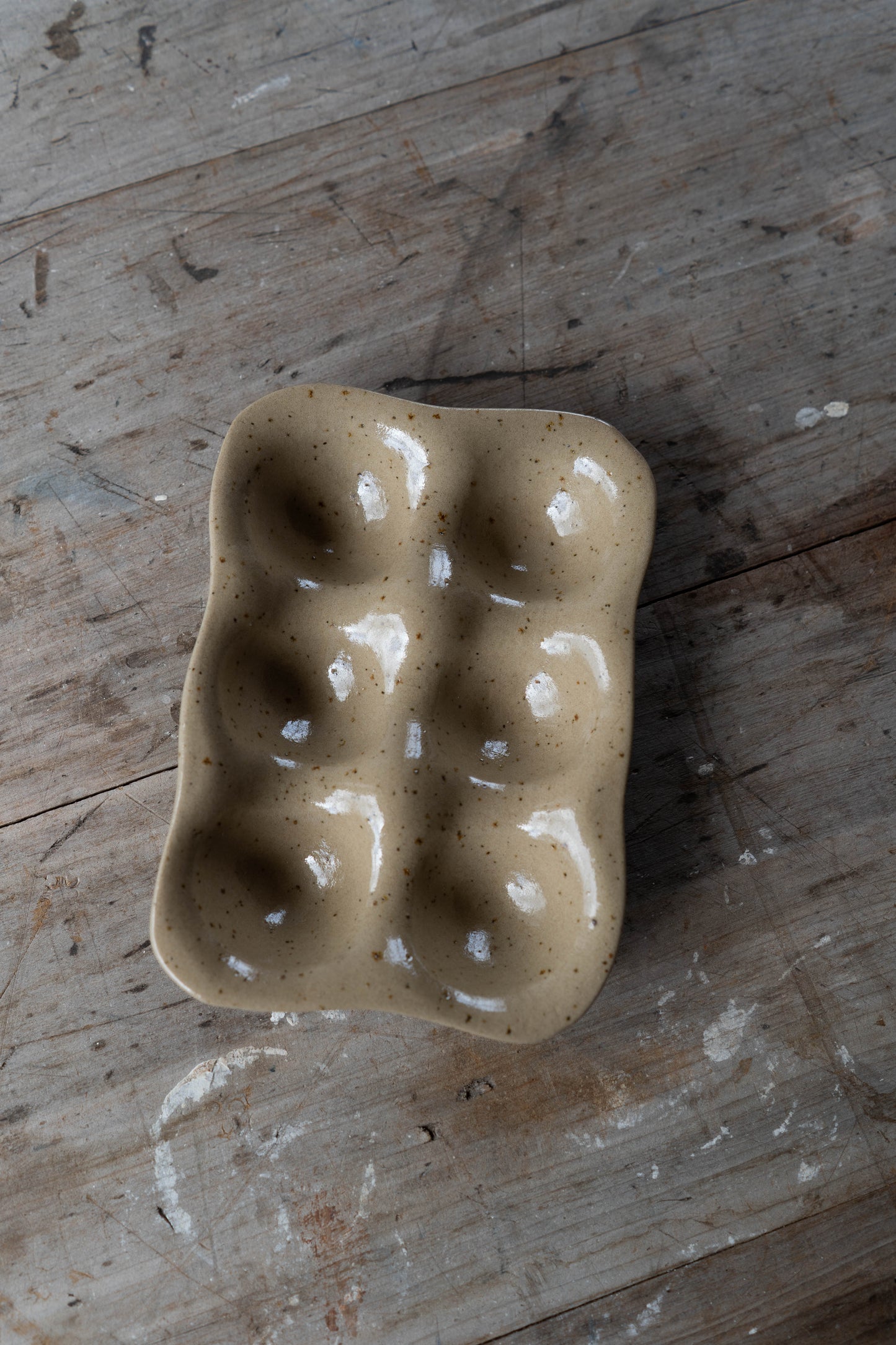 Stoneware Egg Tray