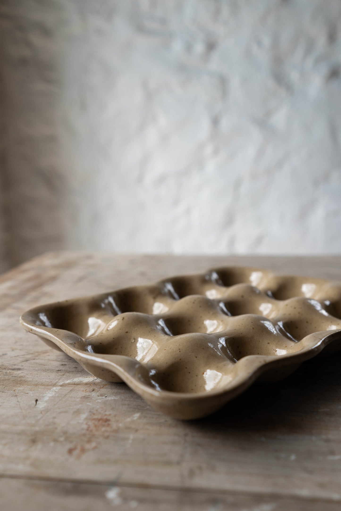 Stoneware Egg Tray
