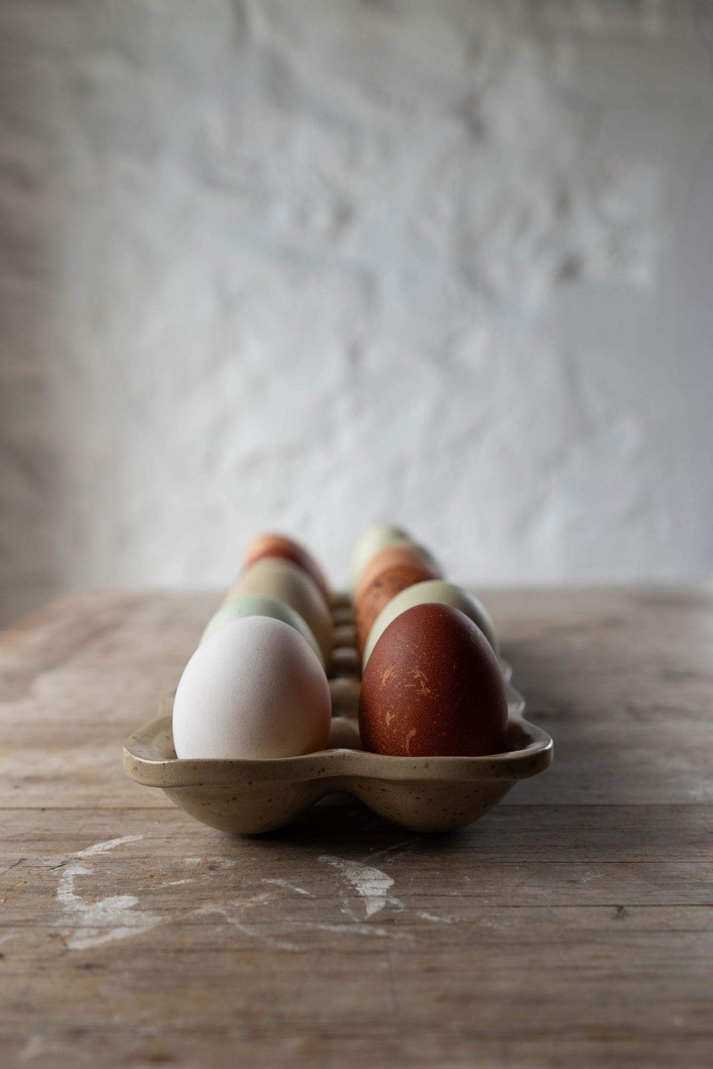 Stoneware Egg Tray