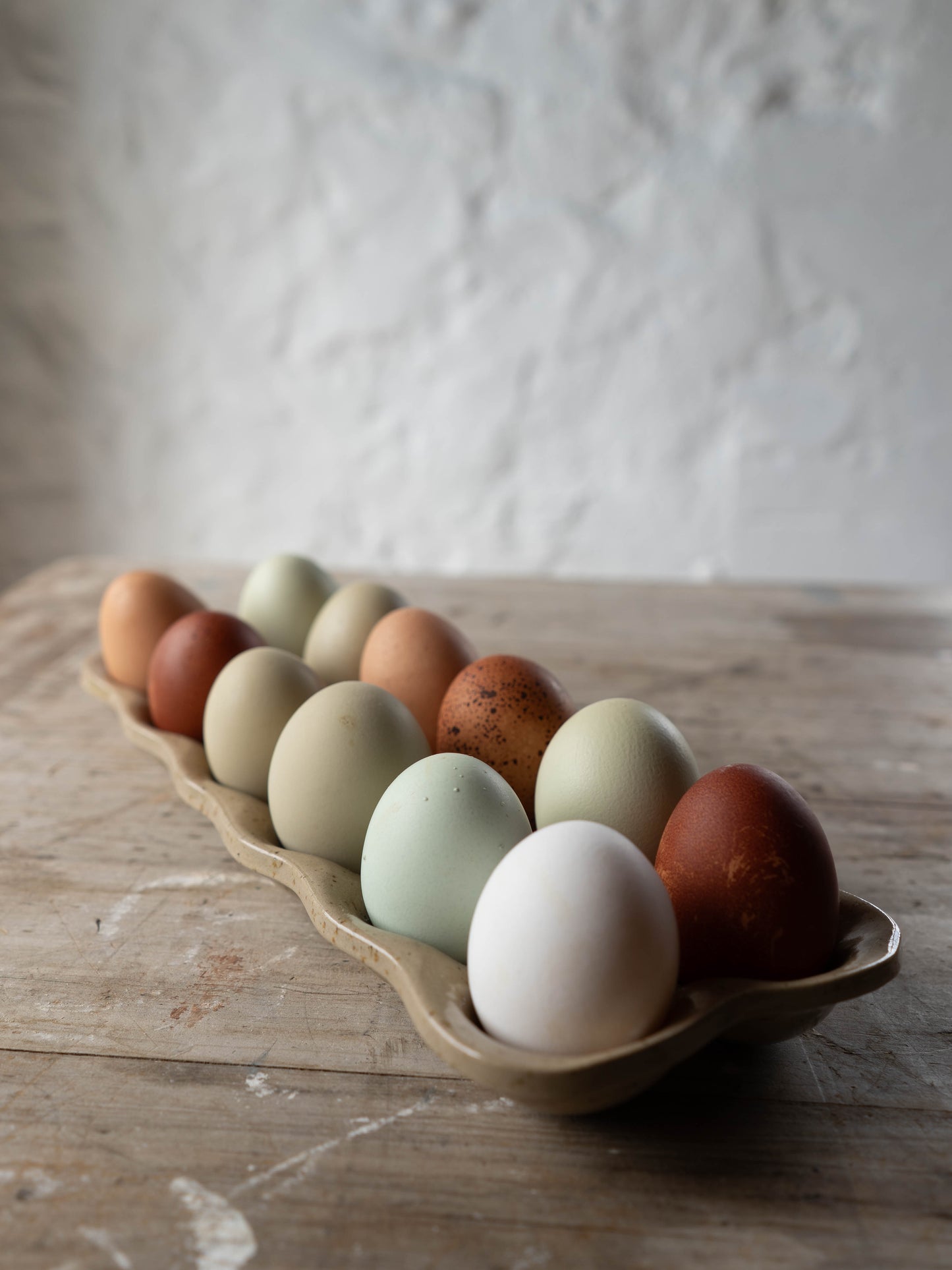 Stoneware Egg Tray