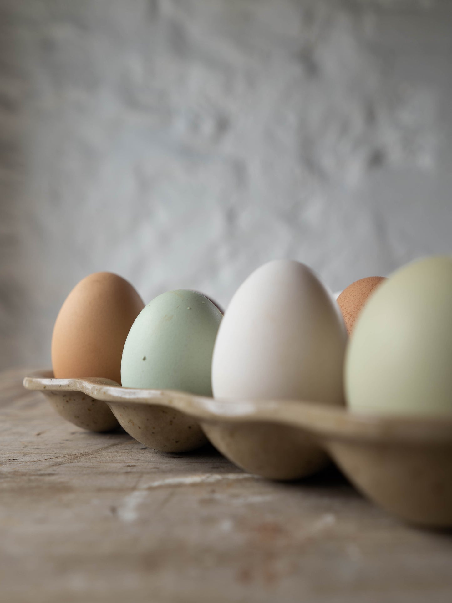 Stoneware Egg Tray