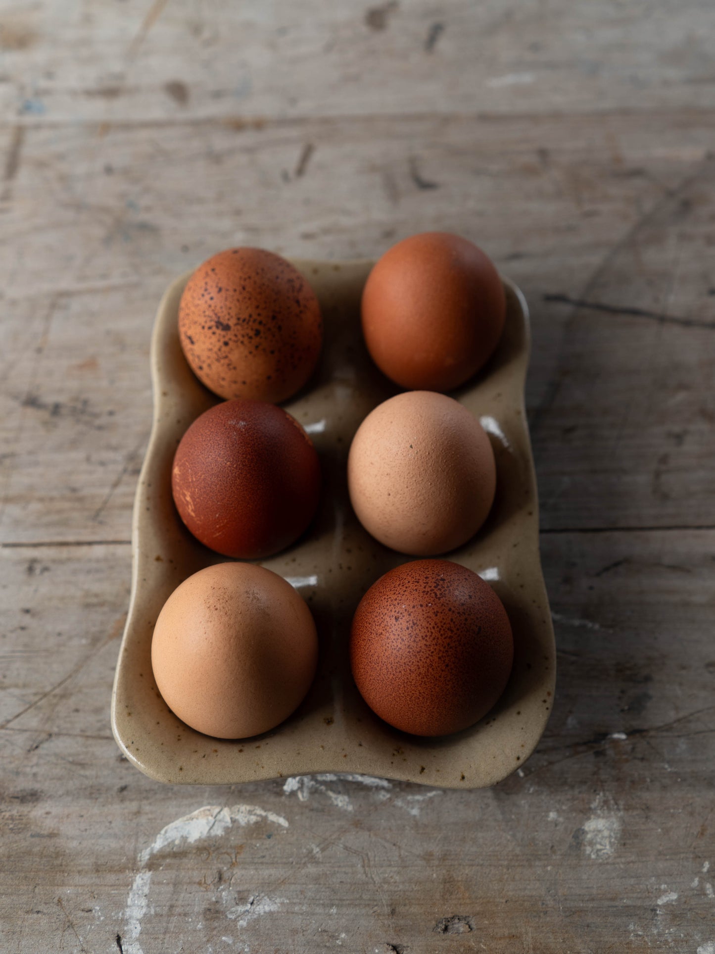 Stoneware Egg Tray