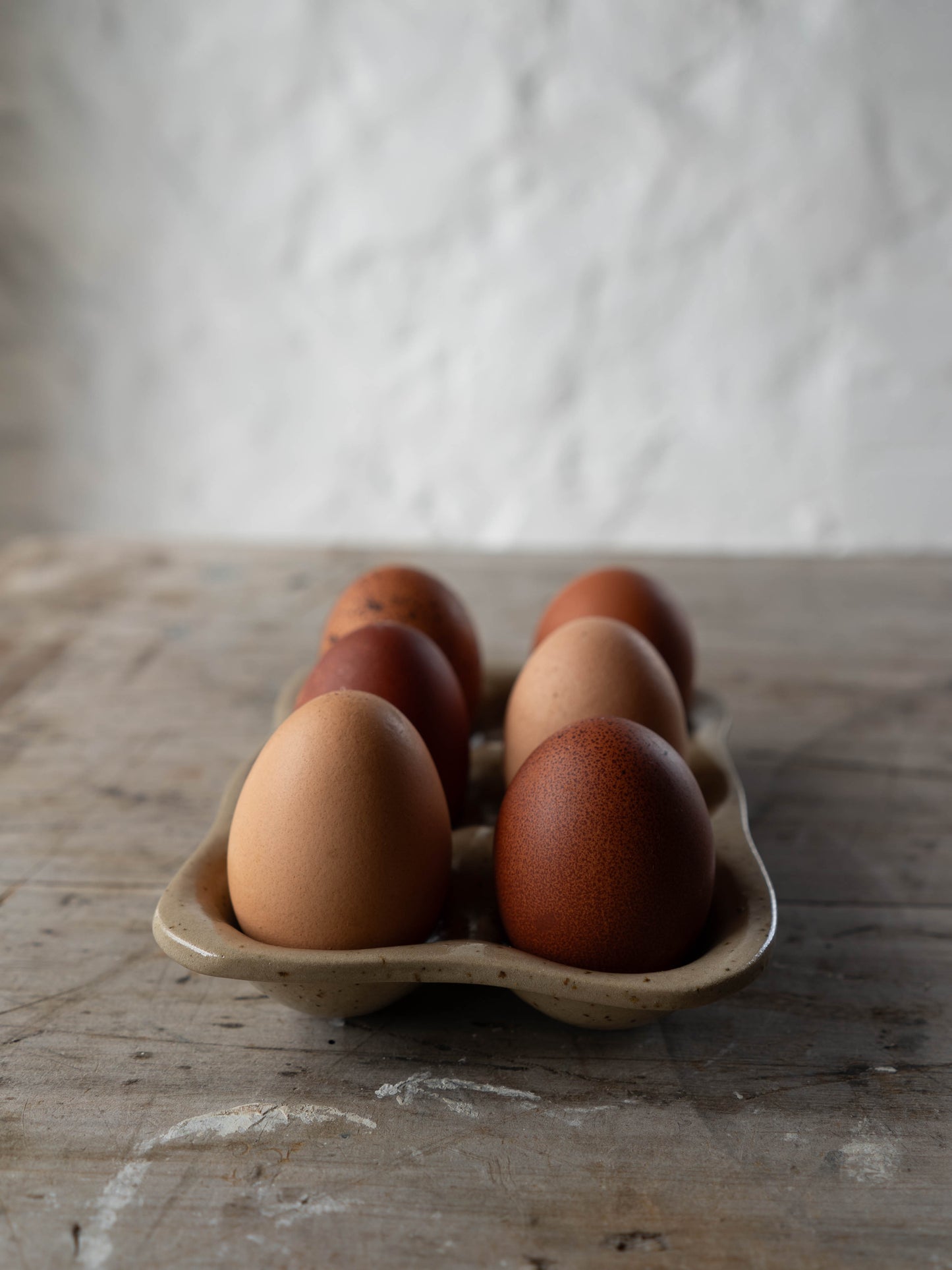 Stoneware Egg Tray