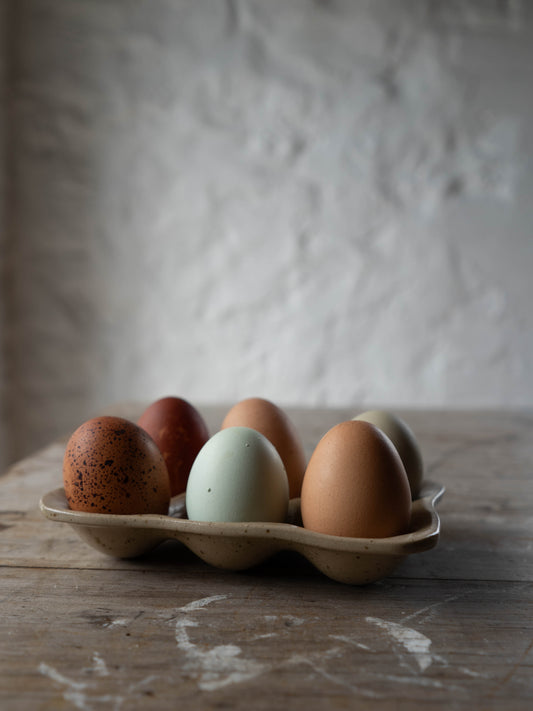 Stoneware Egg Tray