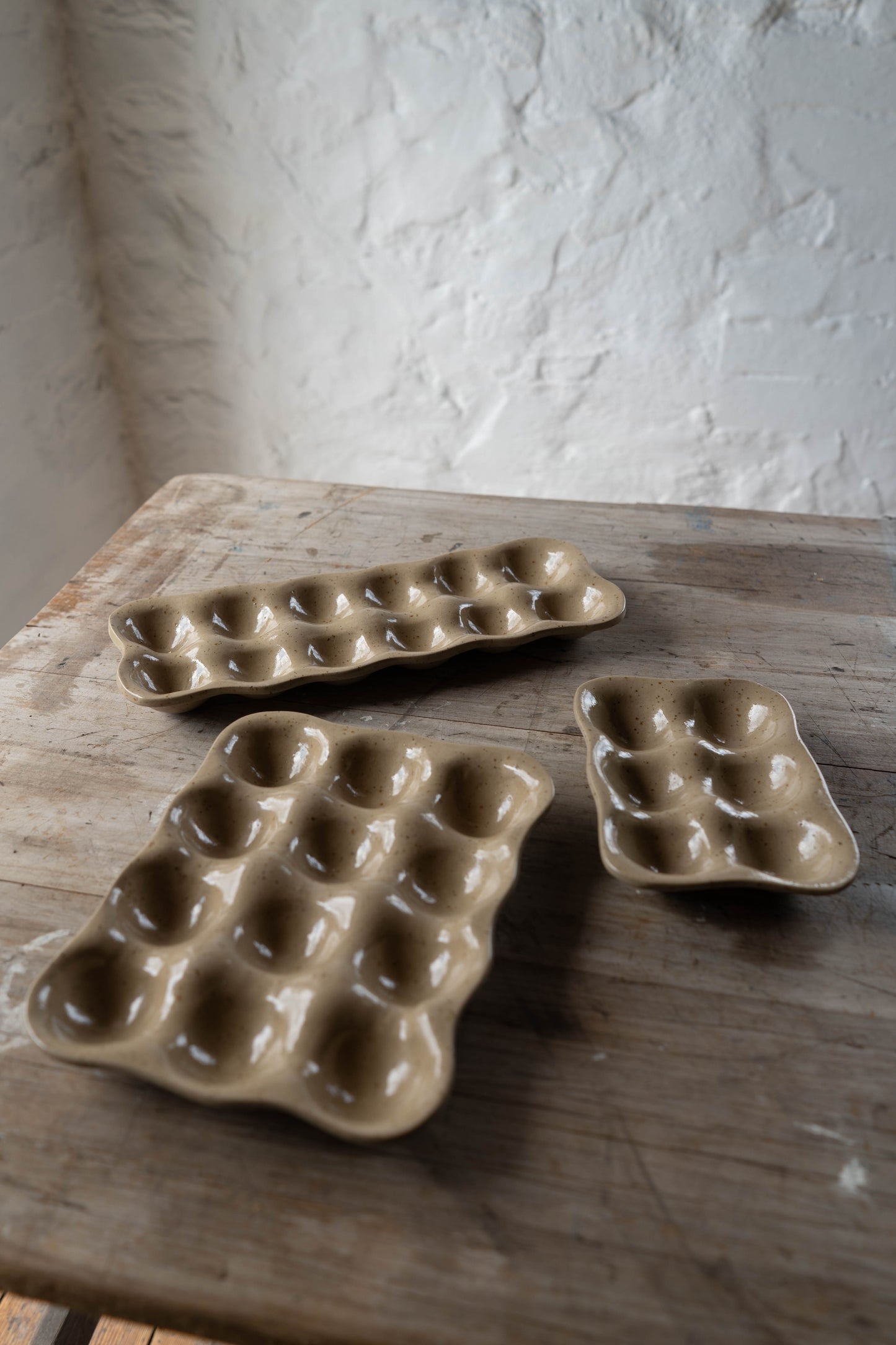 Stoneware Egg Tray