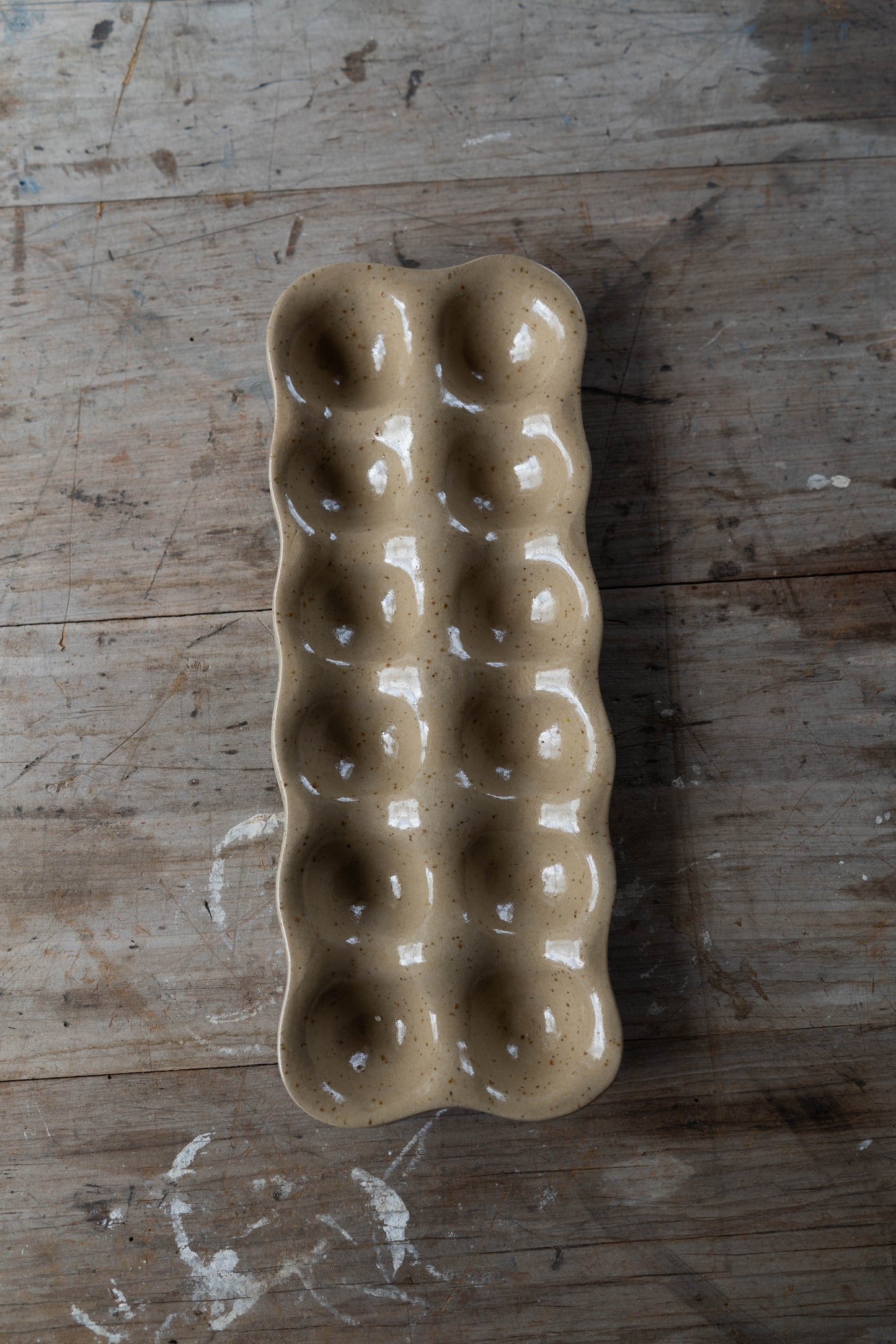 Stoneware Egg Tray