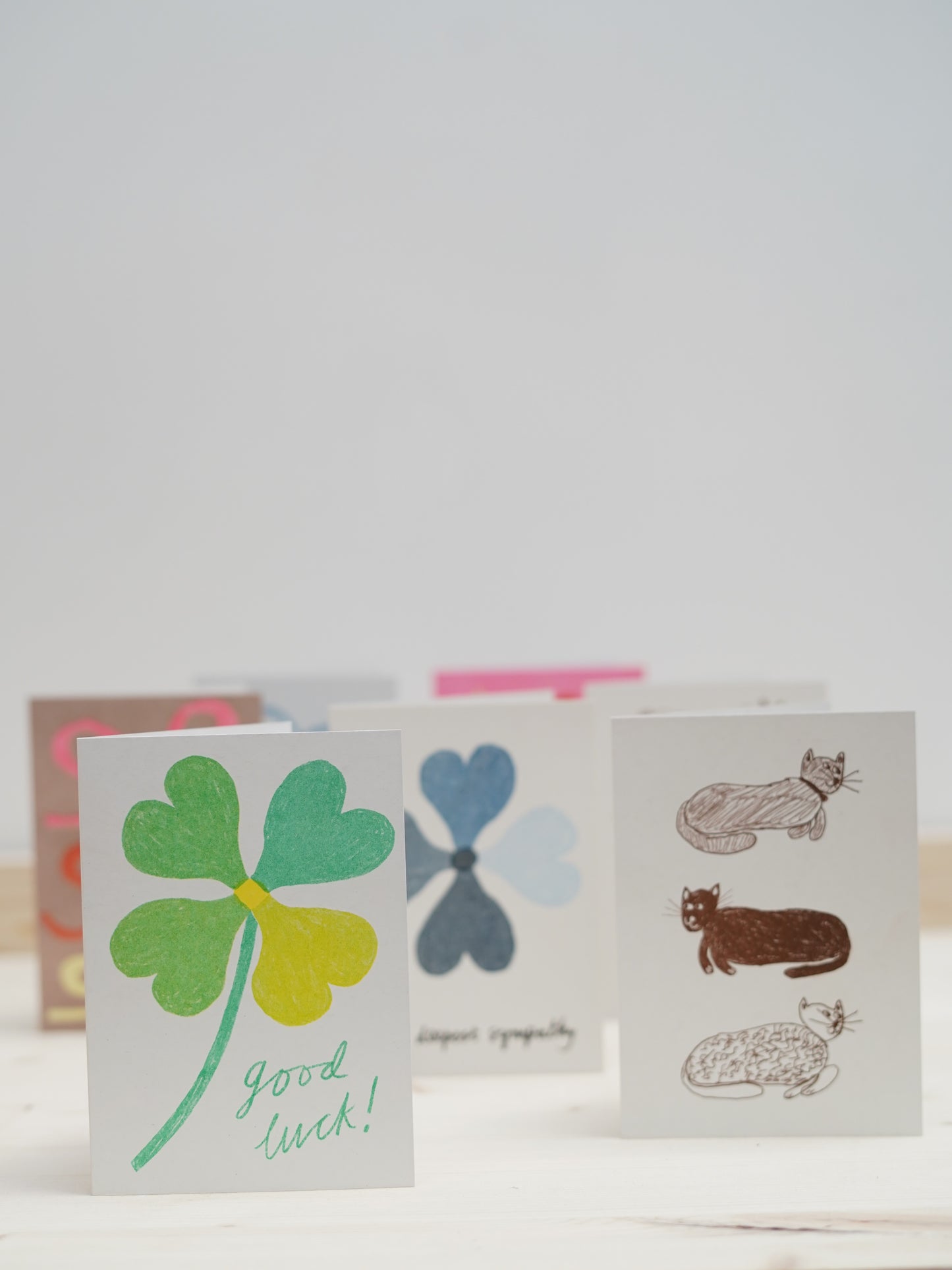 Good Luck Card | Green Clover