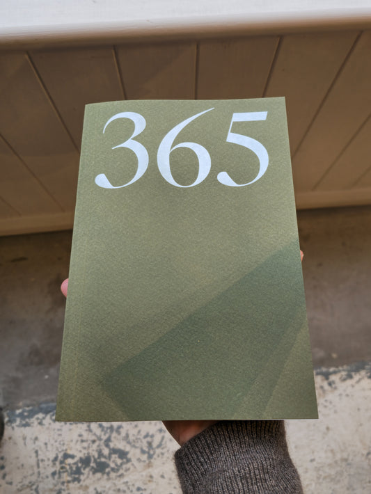 365 Undated Lay Flat Planner | Moss Green SECONDS