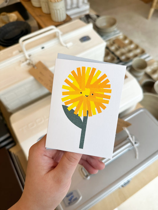 Dandelion Mini Card