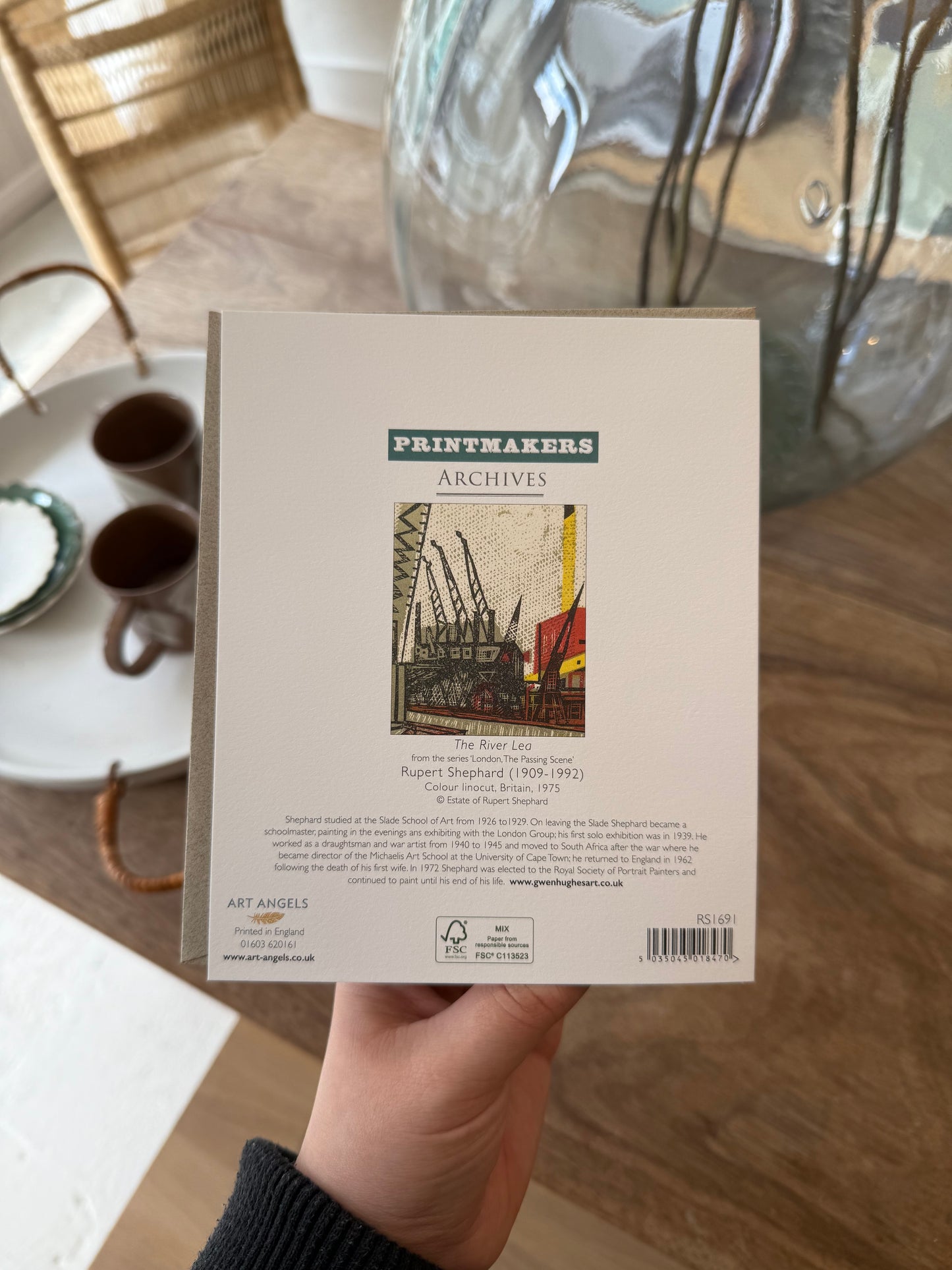 The River Lea Card