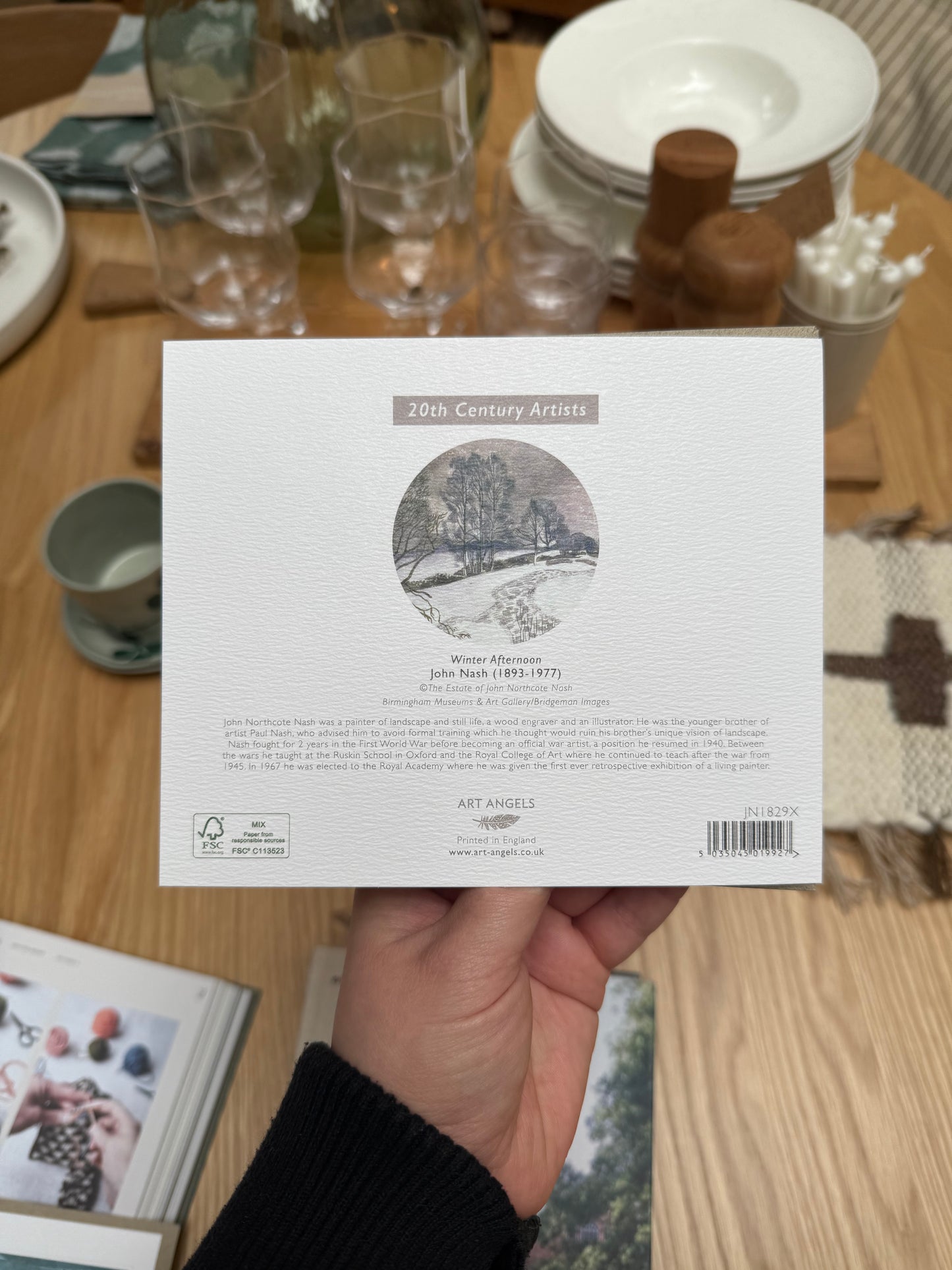 Winter Afternoon Card