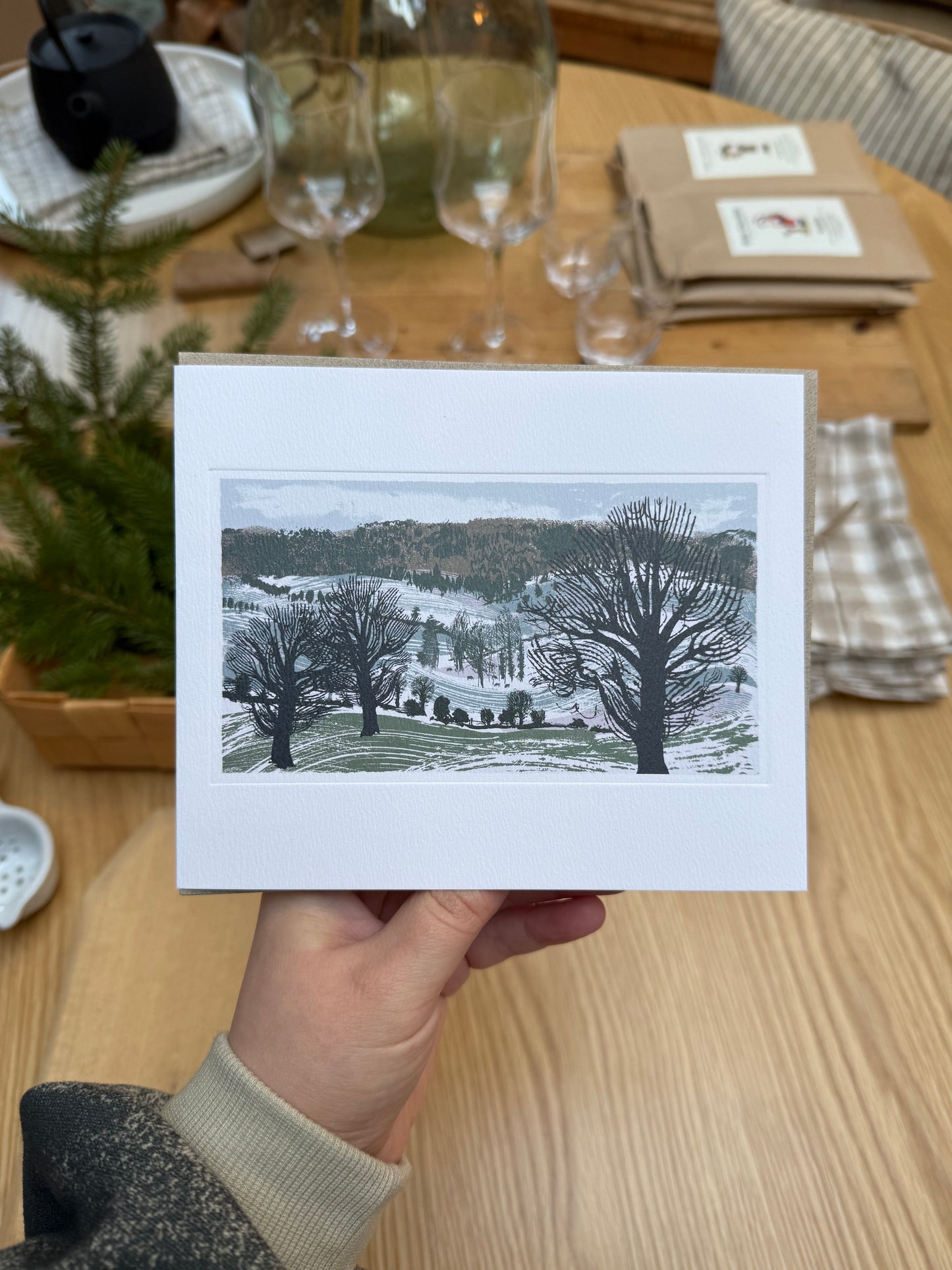 Remnants of Snow Card