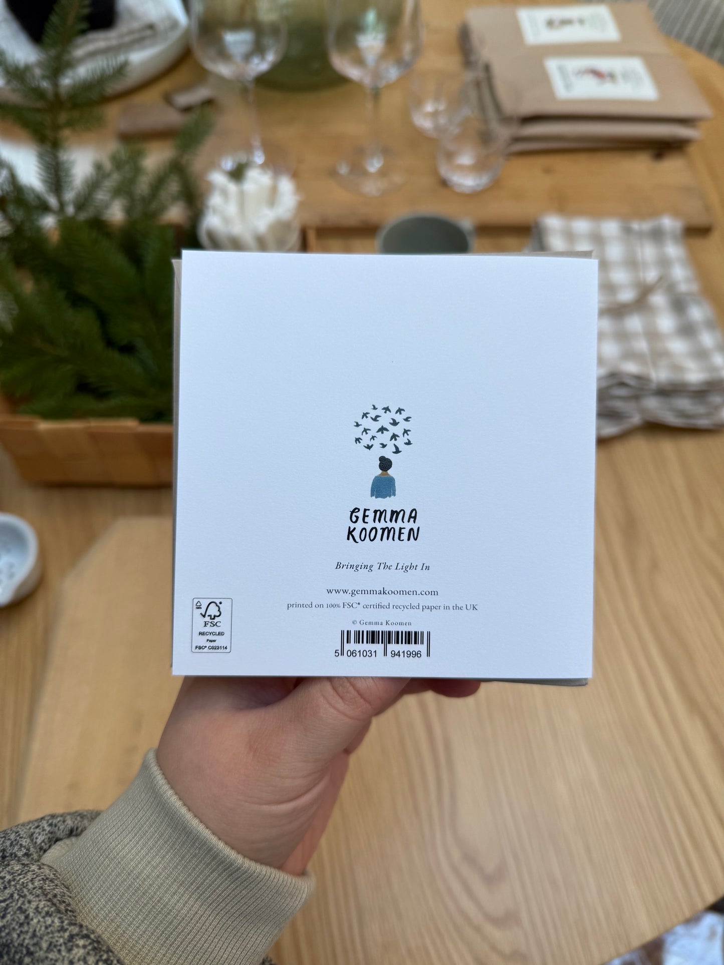 Bringing The Light Card