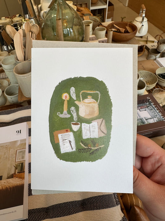 Winter Letters Card