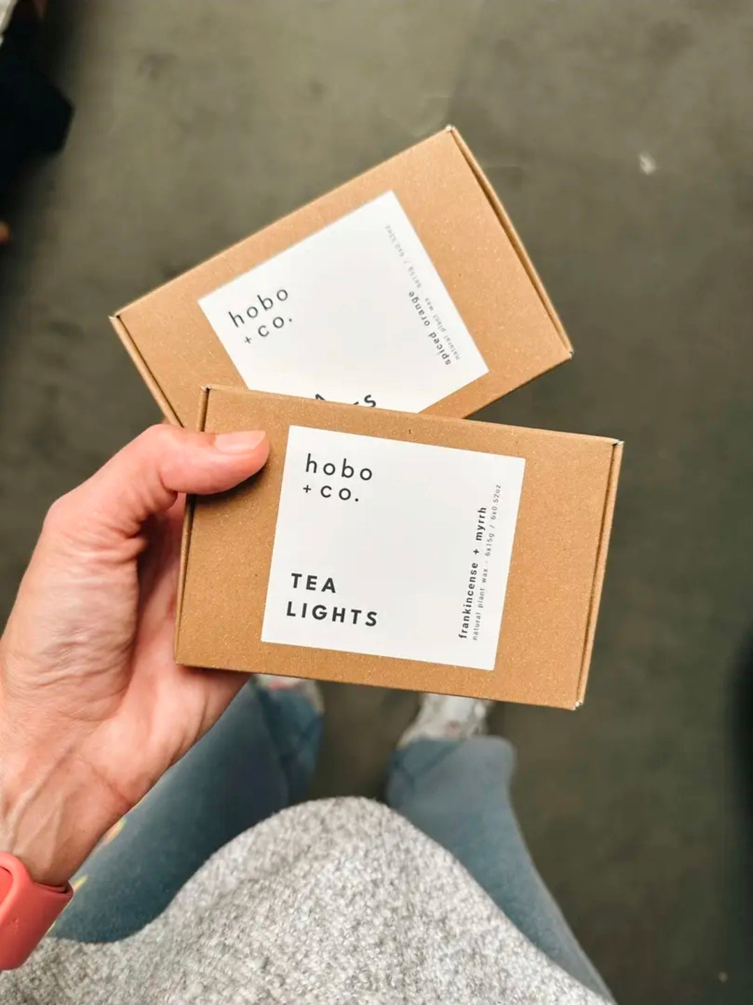 Frankincense + Myrrh Soy Tealight Gift Box