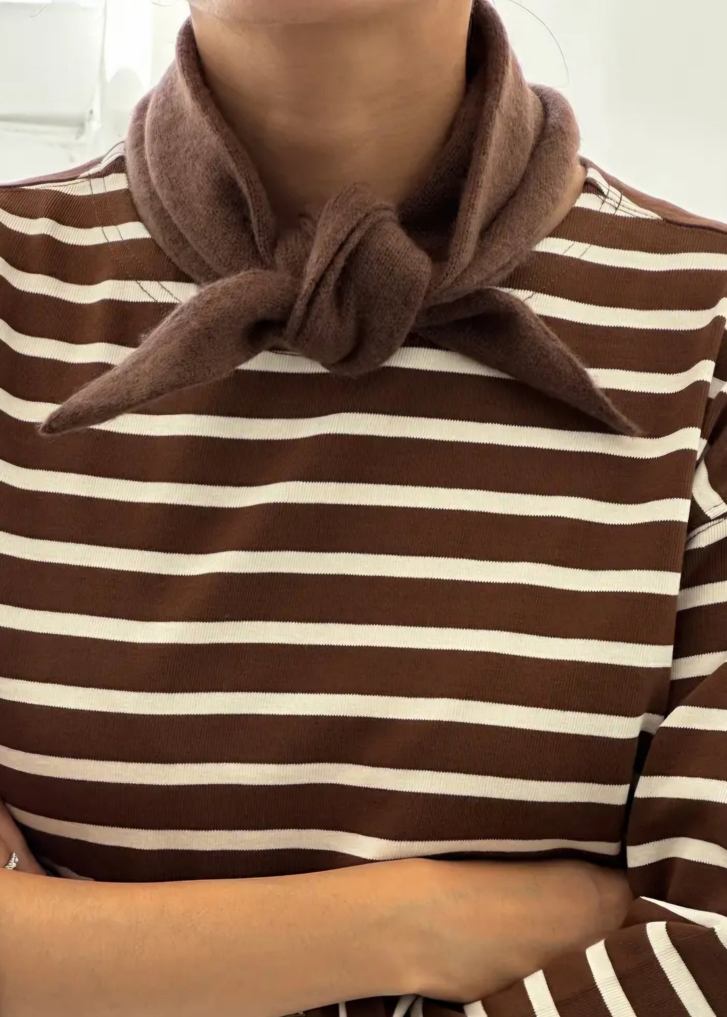 Cashmere Bandana | Mocha