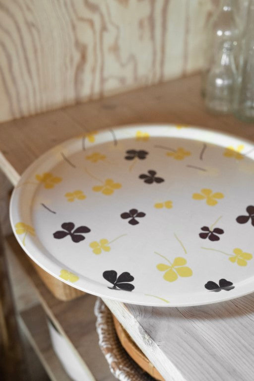 Clover Tray | Yellow