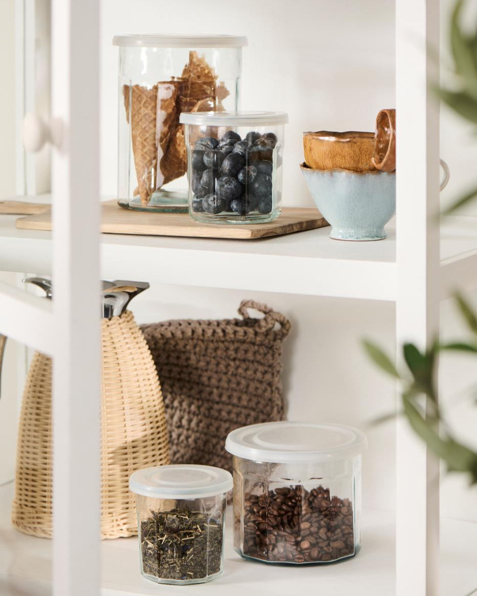 Glass Storage Pot