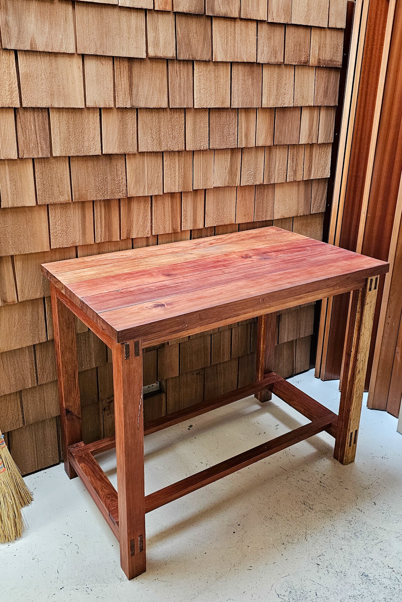 Vintage Hardwood Lab Bench