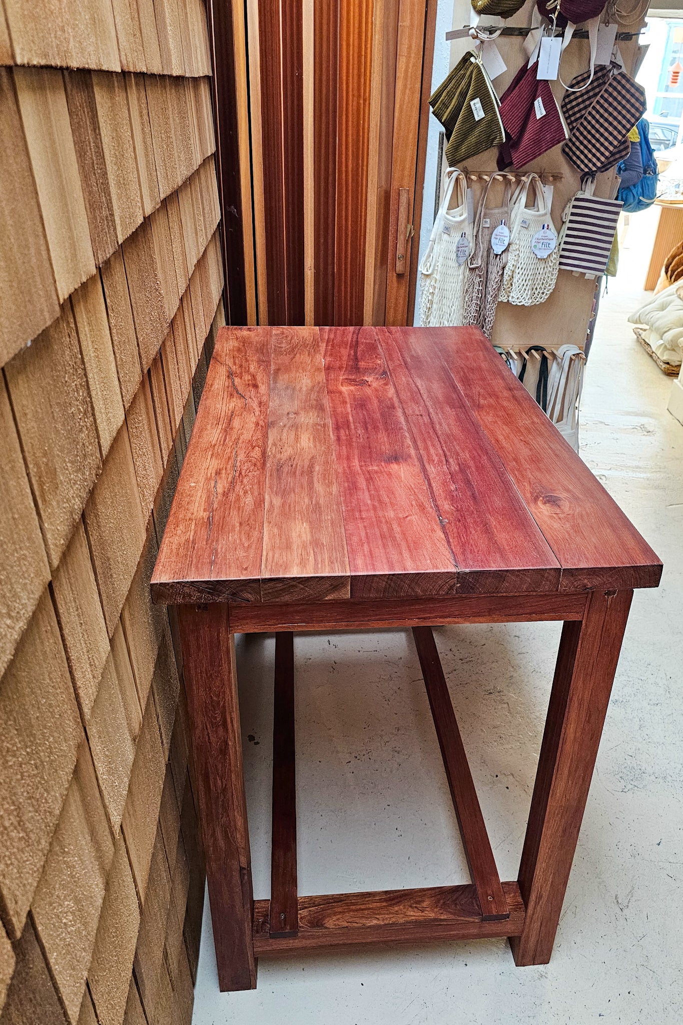 Vintage Hardwood Lab Bench