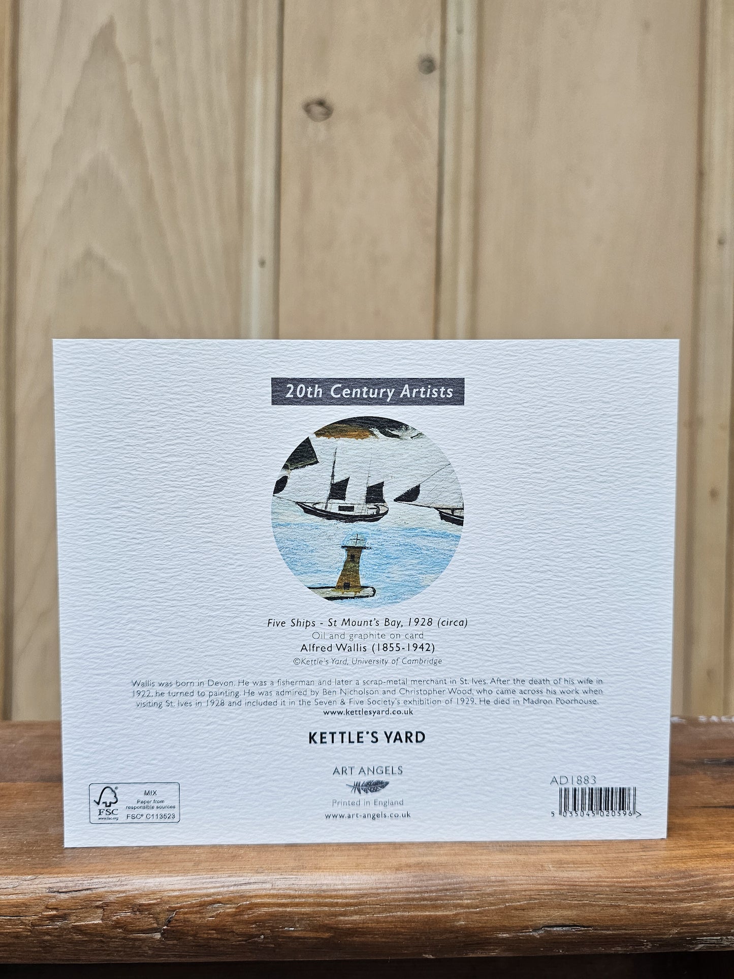 Five Ships Mounts Bay Card