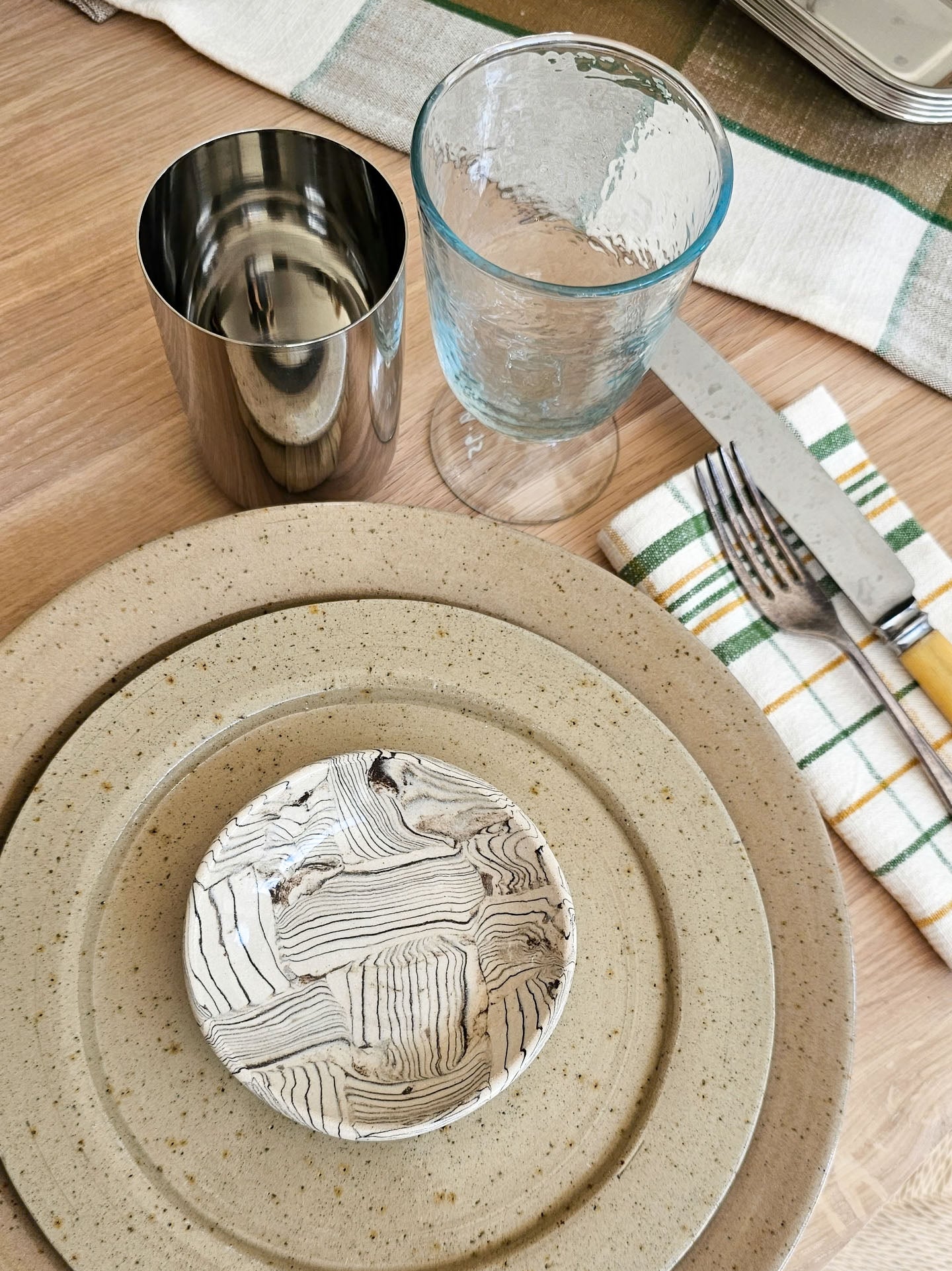 Plaid Cotton Napkin | Set of 4