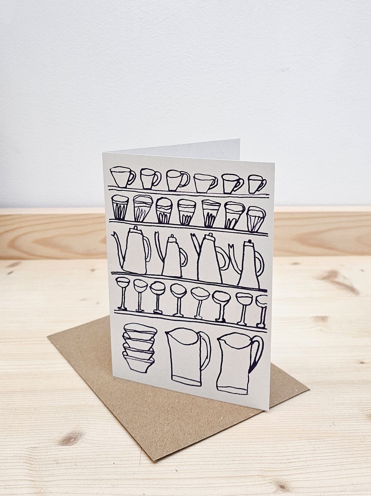 Cups & Jugs Card