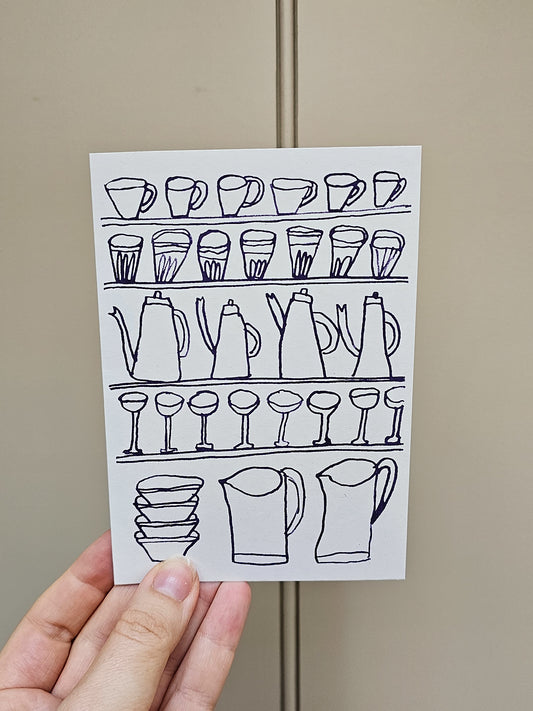Cups & Jugs Card