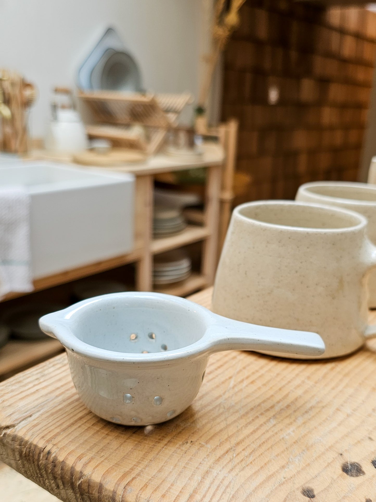 Porcelain Tea Strainer