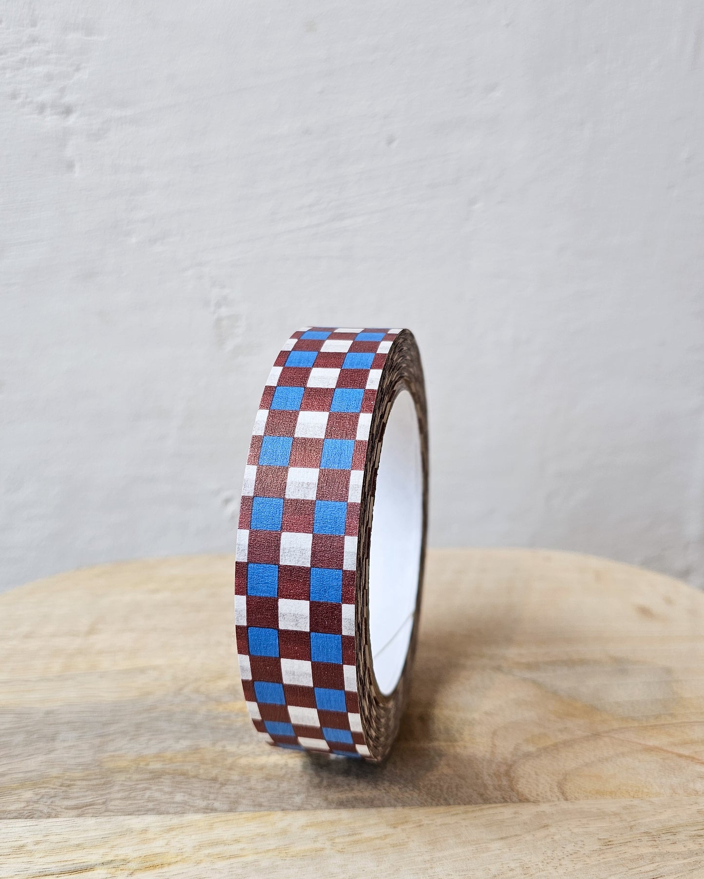 Paper Tape | Burgundy/ Blue Brugge Tile