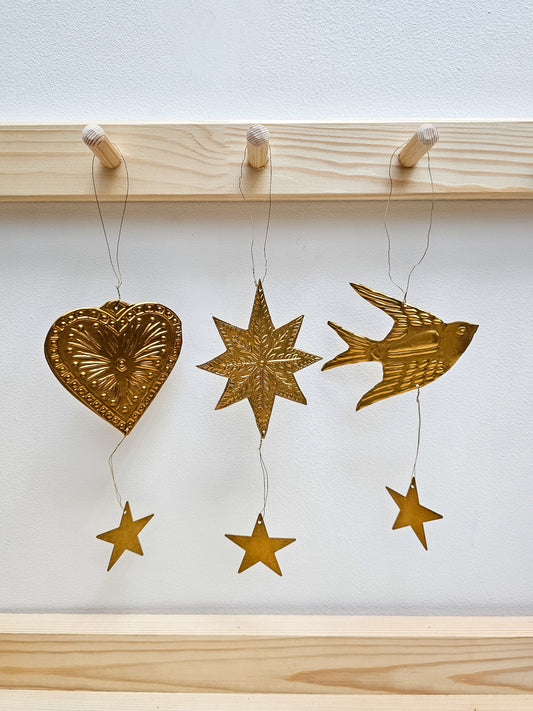 Embossed Folk Trio