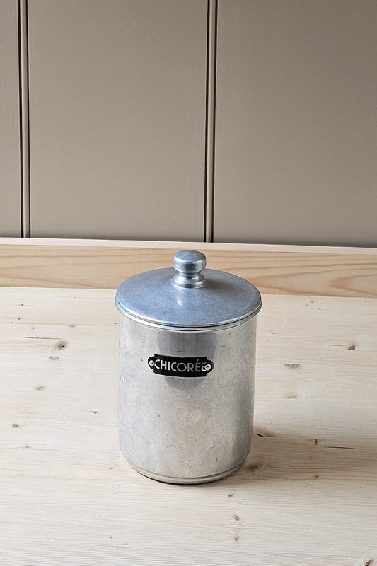 Vintage Aluminium Storage Jar | Chicorée