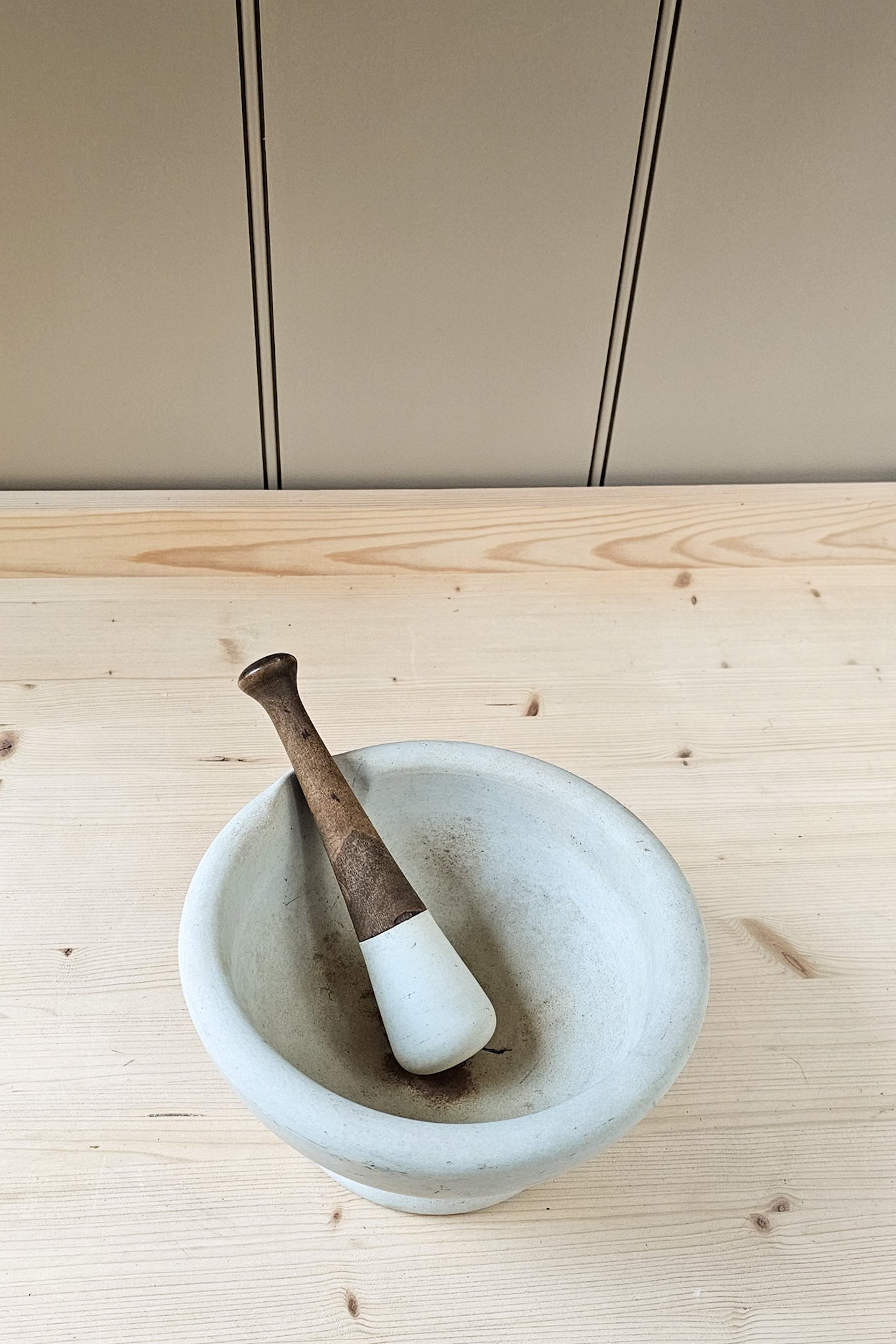 Vintage Pestle & Mortar | Medium