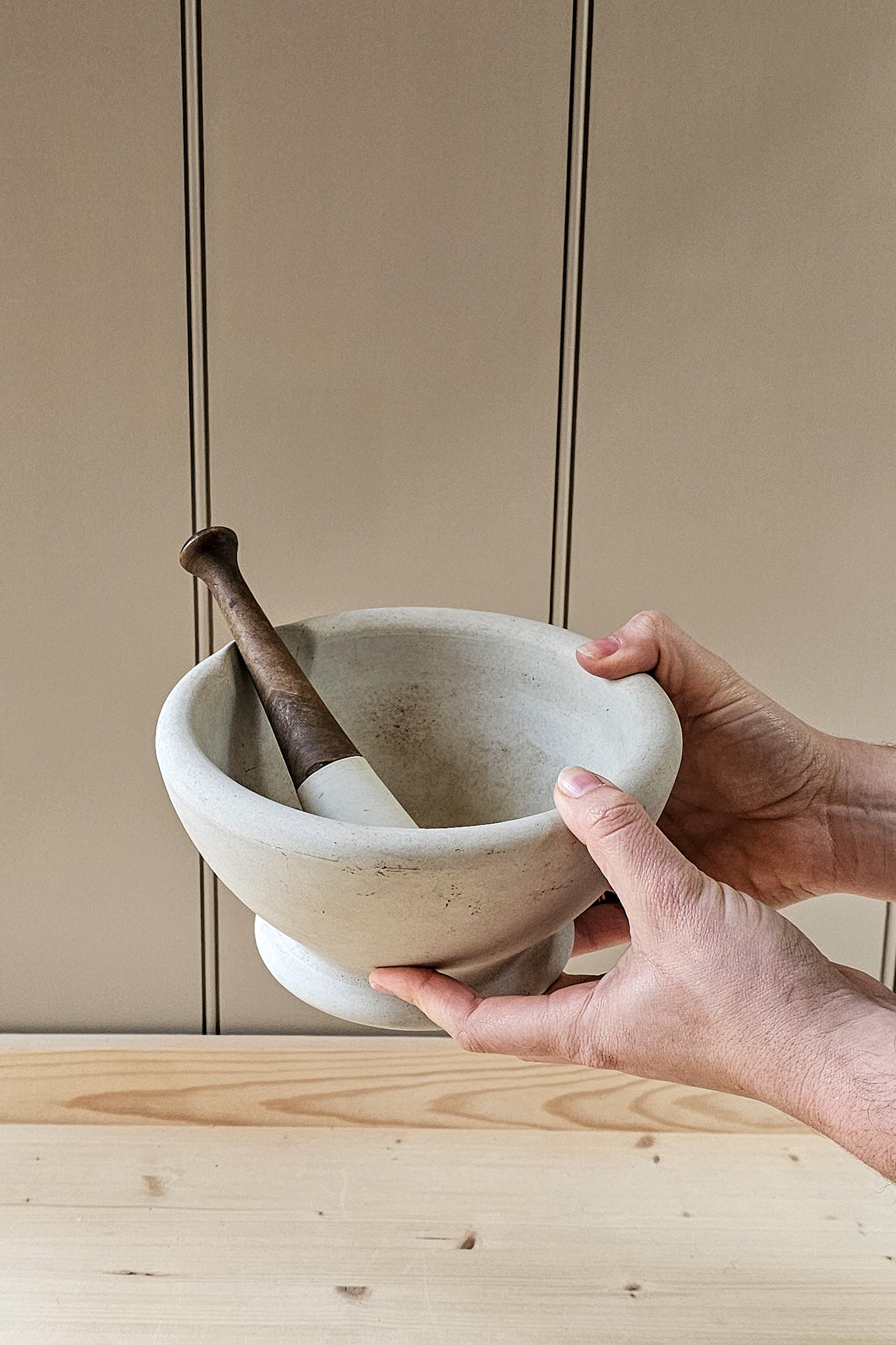 Vintage Pestle & Mortar | Medium