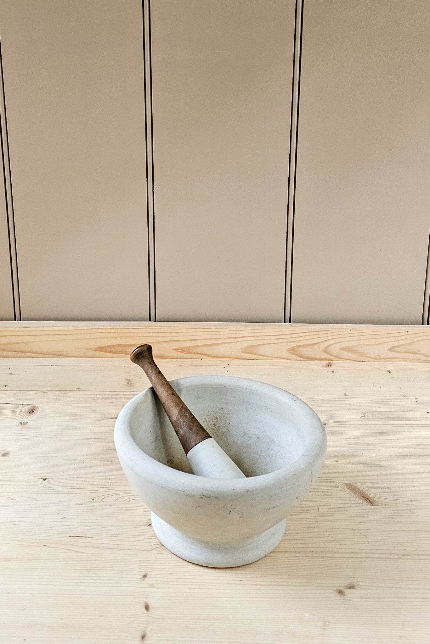 Vintage Pestle & Mortar | Medium