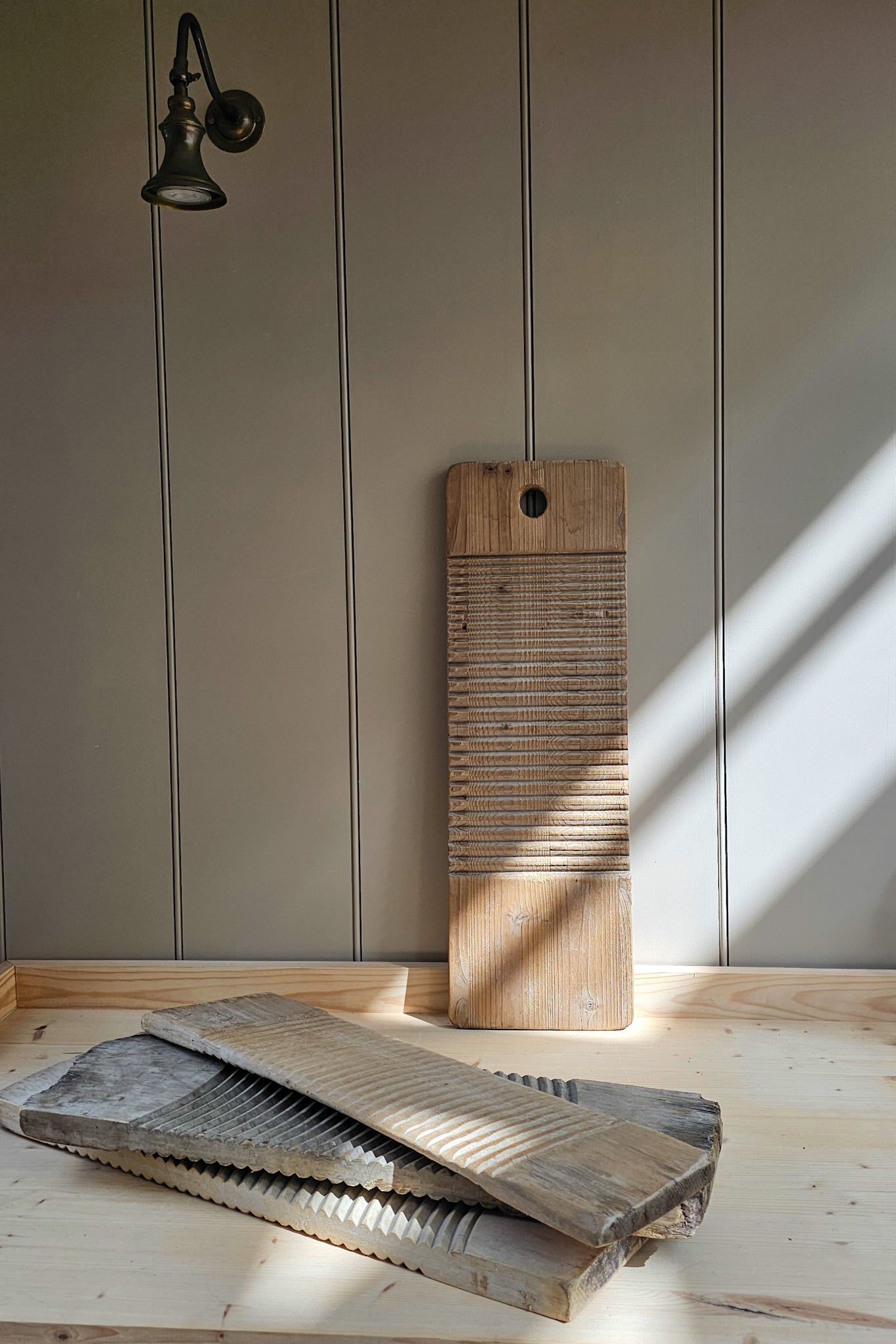 Vintage Wooden Washboard | Various