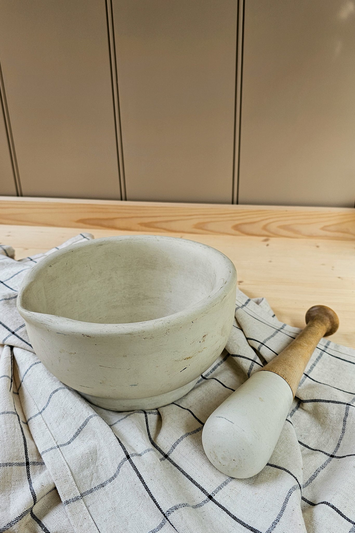 Vintage Pestle & Mortar | Large