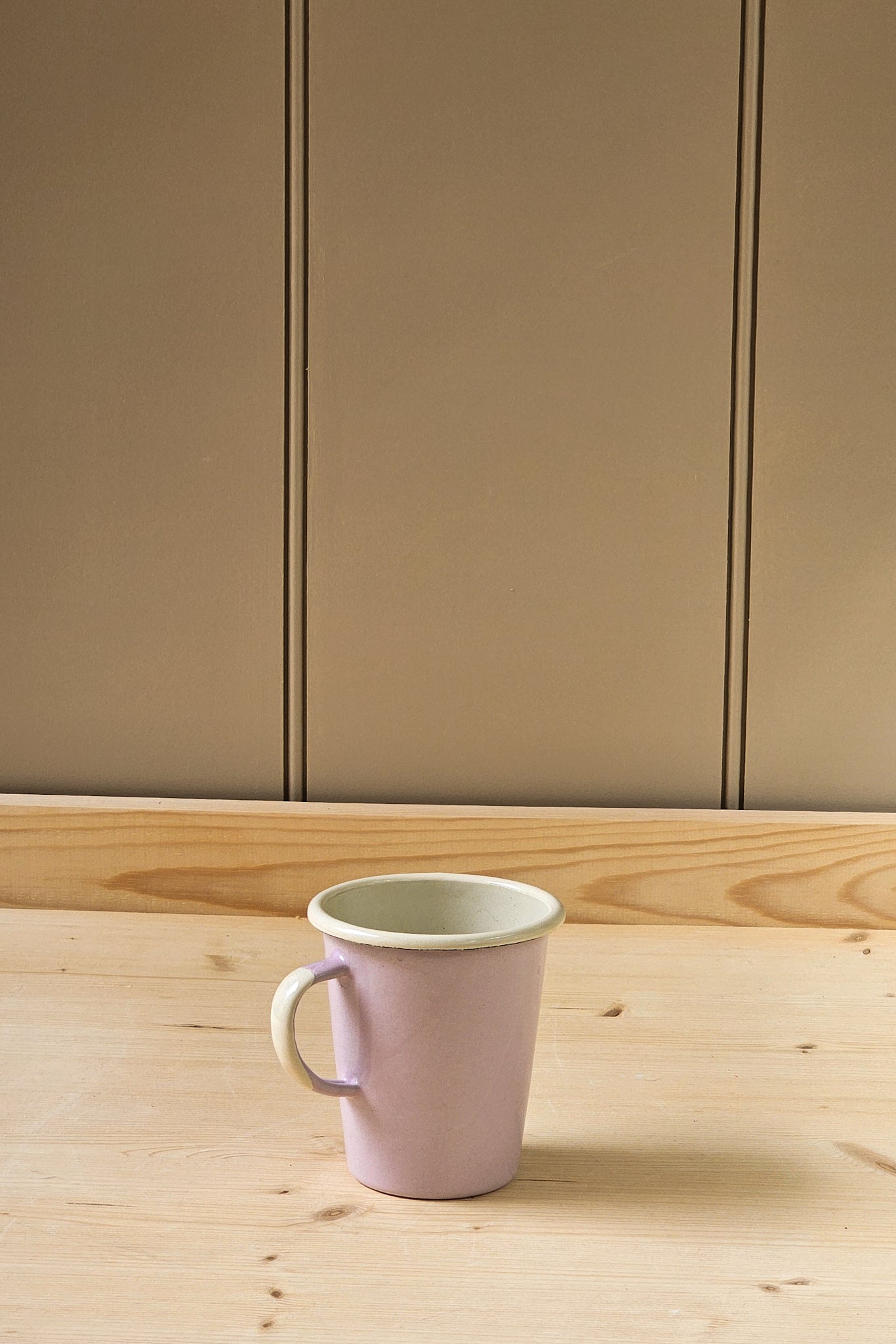Colour Block Vintage Enamel Cups | Various